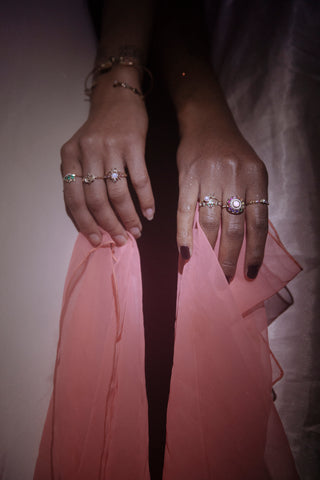 Bague Arc en ciel Wandering Star