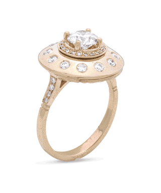 Bague UFO Reine Urobune