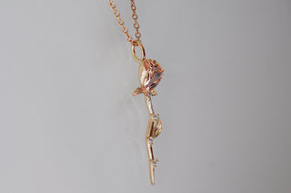 Collier Rose Céleste