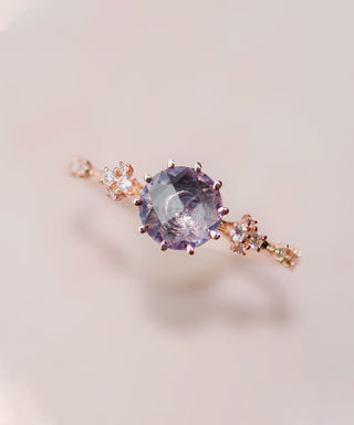 Bague Oracle Saphir Rosecut