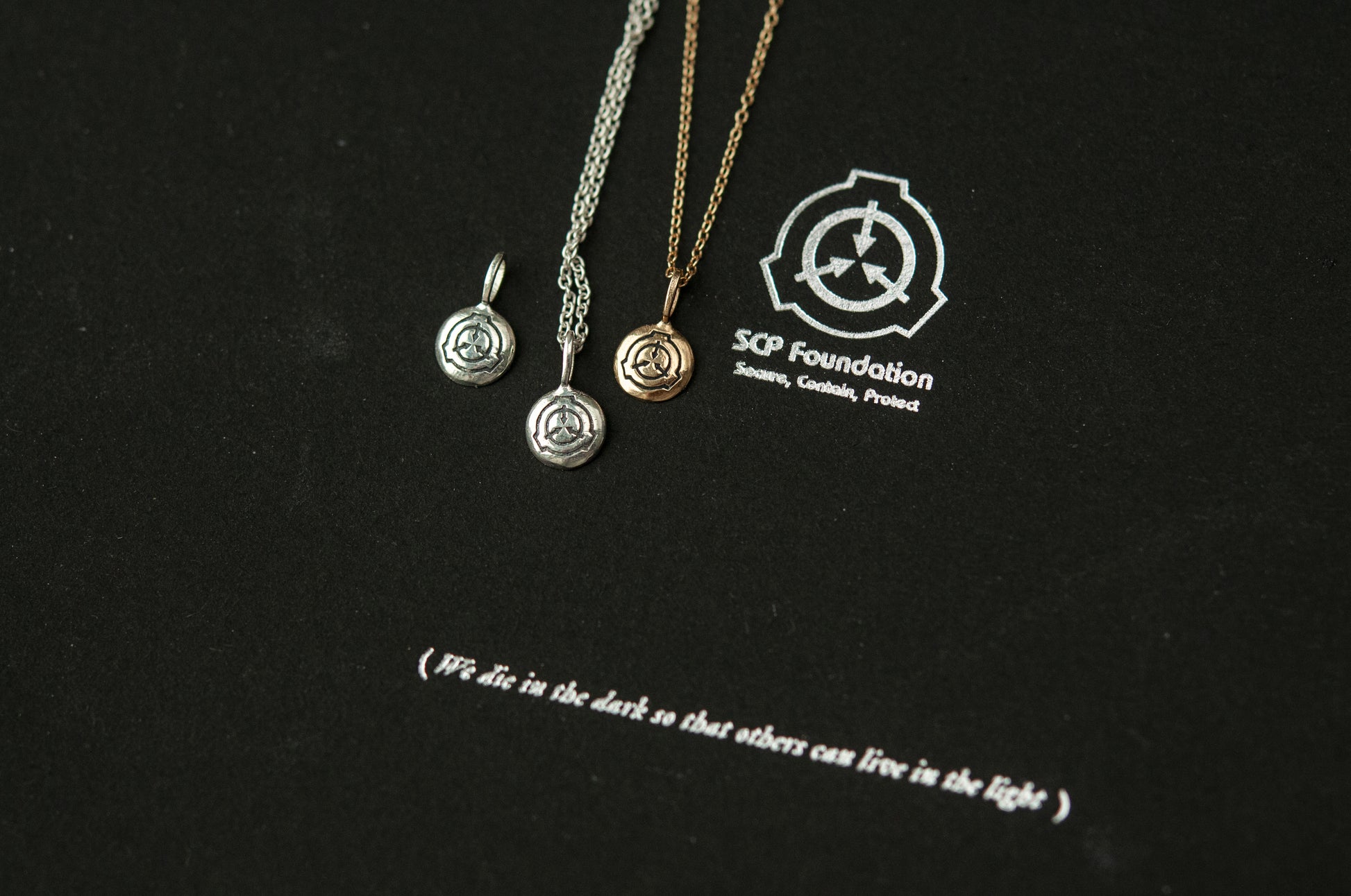 SCP Foundation Pendant – Sofia Zakia