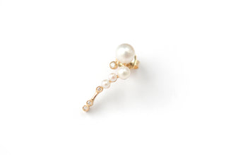 Boucle d'oreille scintillante
