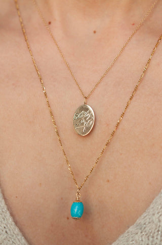 Collier Bélier écrit dans les étoiles