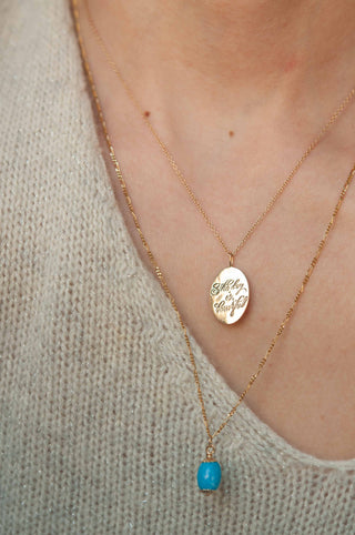 Collier Bélier écrit dans les étoiles