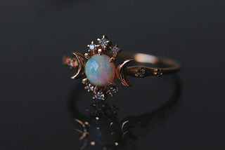 Bague Wandering Star Opale