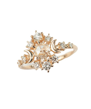Bague Wandering Cosmos Pierre de lune